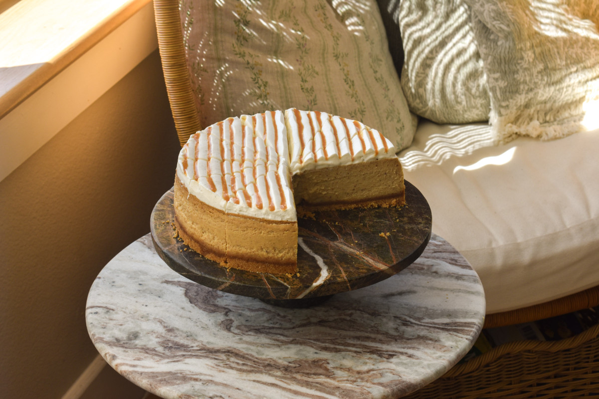 Whole Banoffee Cheesecake
